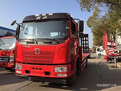 景德镇解放180平板车 拉150挖机平板拖车包上牌
