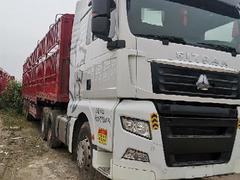 半挂车，13米平板高栏，汕德卡