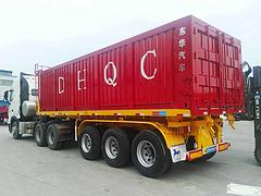 厂家订做8.5米平板后翻