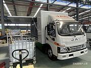 江淮骏铃V5蓝牌餐车 车载流动餐车 各品牌大小齐全