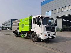 东风天锦扫路车 16方洗扫车