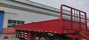 整车出售13米标箱半挂车 高60公分 钢板桥