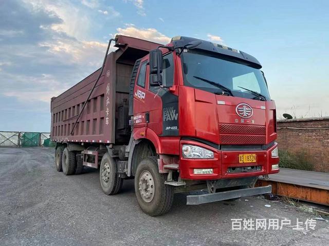 19年5月精品8米解放自卸车420马力，绝对干活车的图片