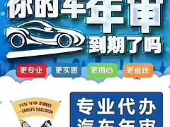 阳江专业上门代审车年检，解决各种审车问题