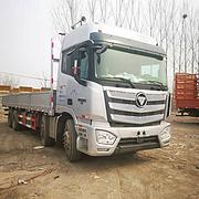 海北18年欧曼EST平板货车 前四后八