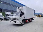 玉溪江铃宽体4.2米冷藏车 厂家生产蓝牌黄牌冷藏车