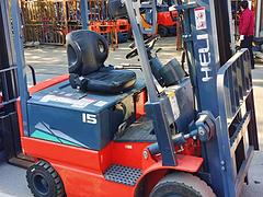 二手电动叉车销售九五新仓库超市工厂搬运堆高升降叉车