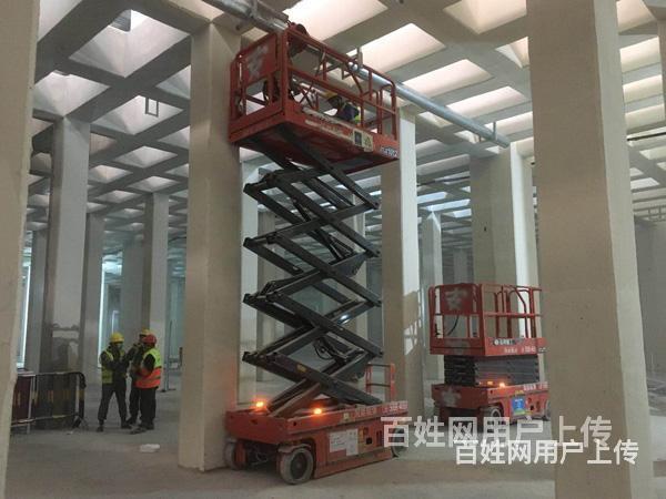 白银会宁高空车租赁升降机出租，高空作业升降机，附近叉车租赁电的图片