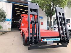 国六东风D1  拉10吨货物不超载的平车拖车 国六玉柴200