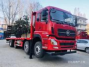 前四后六轻量化挖机拖板车 可选装液压爬梯