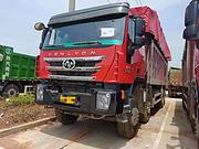 国五前四后八自卸车390马力杰狮7米6货厢
