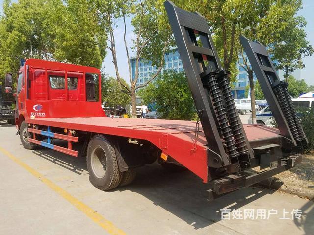 解放8吨10吨12吨挖机平板车 手续齐全的图片