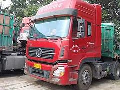 东风天龙 半挂车 高栏 国5