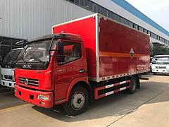 东风多利卡 3类易燃液体 危化品厢式车 上牌无忧