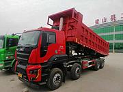 上牌新车国五江铃威龙7.6米自卸车 福特390马力