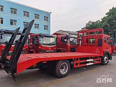 东风华神单桥 6-15吨挖机平板运输车 全国支持分期