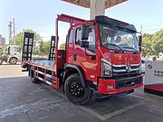 大中小型挖机拖车 单桥平板车 东风挖机平板车 厂家报价