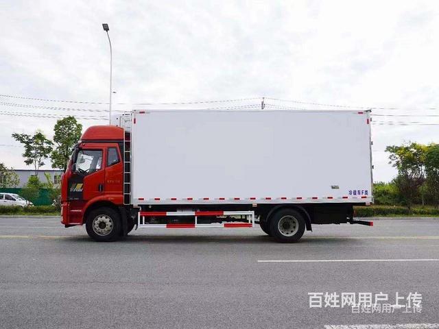 国六解放J6L牛羊肉冷冻运输车价格是多少钱的图片