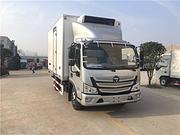 福田蓝牌冷藏车4.2米冷冻肉钩车 图片 现车低价售