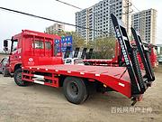 东风D3单桥3950轴距170马力10吨挖机拖车 板长5米载