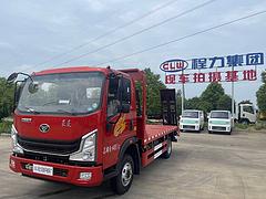 重载型蓝牌平板车75 135钩机拖板车包上个人户