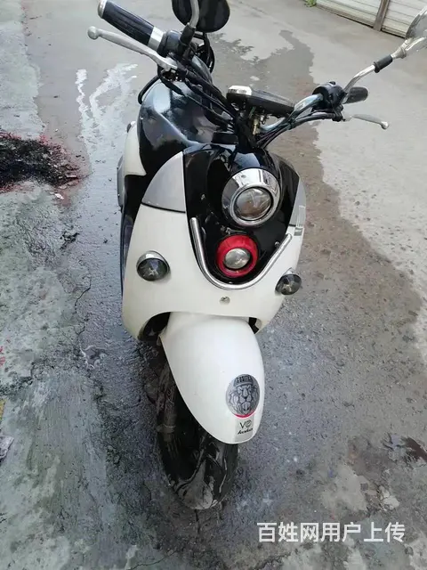 王野燃油踏板助力车的图片