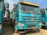 急转国五二手豪沃自卸车 重汽发动机 5.6米大箱