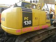 二手小松120挖掘机【昭通传媒】进口PC130挖机
