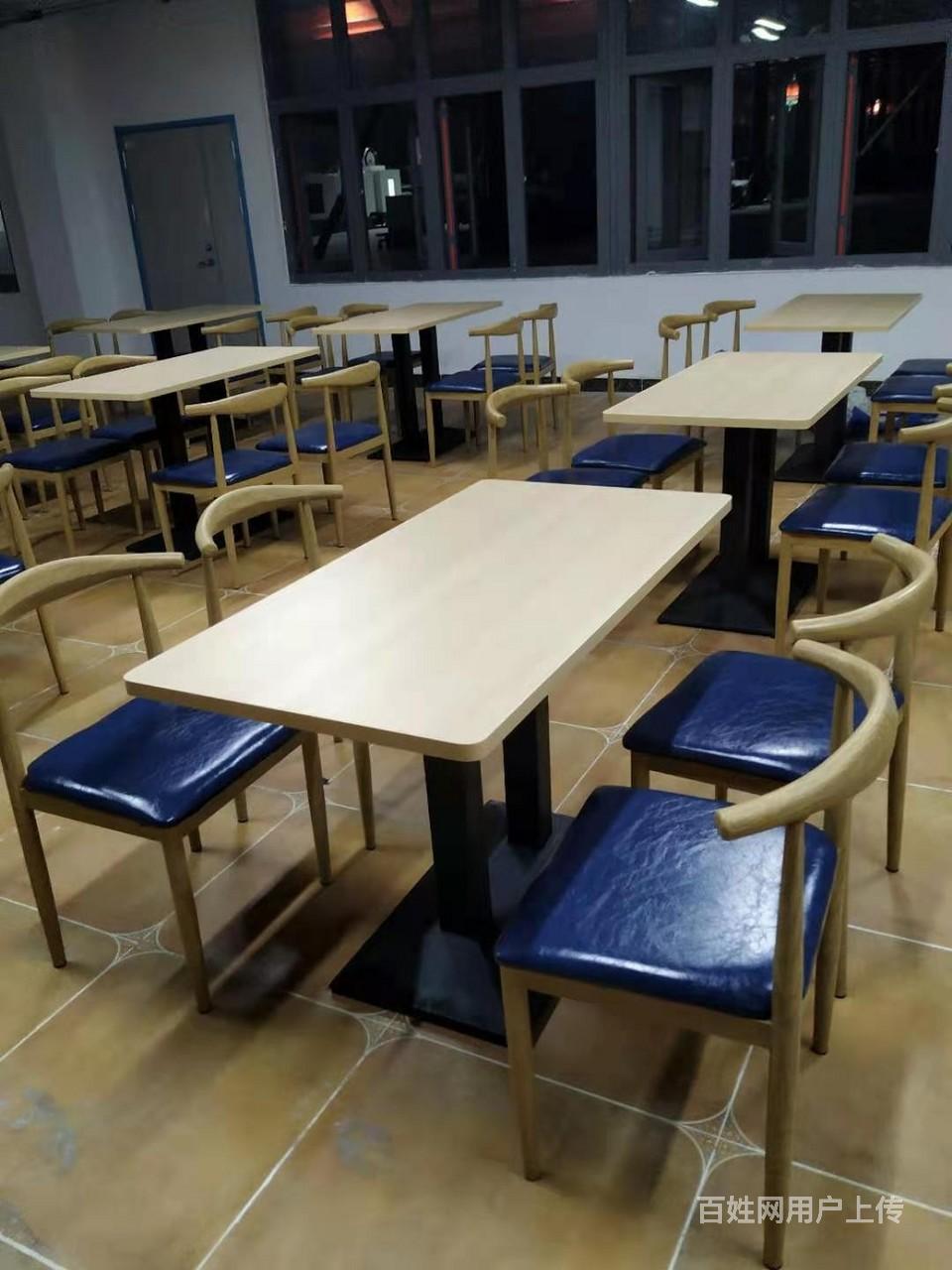 单位餐厅食堂桌椅,不锈钢快餐桌椅,快餐店桌椅厂家