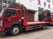 重汽王牌 平板挖机拖车 拖25吨勾机  厂家直销