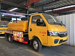 东风途逸蓝牌清洗吸粪车3.5方 抽泥浆化粪池下水道