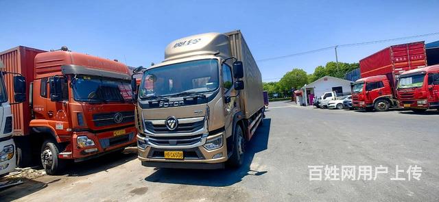 精品国六21年12月福田奥铃9.6米箱车 可租可售的图片