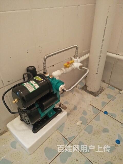 专业维修安装增压泵自吸泵水管卫浴太阳能