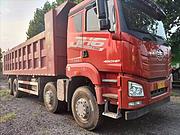 出售19年解放JH6重型前四后八自卸车，货箱8米2