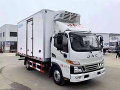 国六骏铃V5冷藏车 蔬菜水果 鲜货运输车