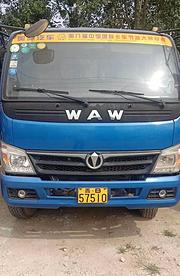 16年奥驰平板货车，小黄牌，六米大箱