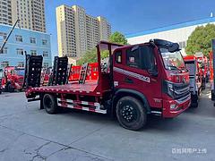 衢州厂家热销挖机拖车 拖15吨中型挖机平板拖车厂家直销价