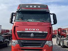 440马力二手豪沃牵引车 德国曼发动机 国五 双驱