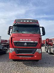 440马力二手豪沃牵引车 德国曼发动机 国五 双驱