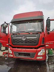 国五二手天龙牵引车 450马力双驱轻体雷诺发动机