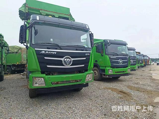 出售二手7.6米工程自卸车欧曼GTL前四后八400的图片