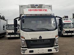 潍柴豪沃160马力冷藏车4米2蓝牌现车哪里便宜