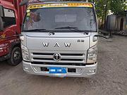 17年奥驰平板货车，蓝牌