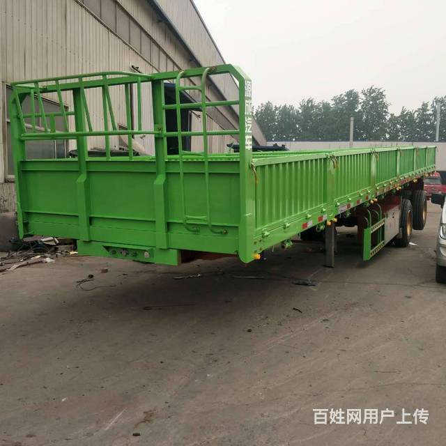 2019新风尚 13米环保绿标车侧翻自卸半挂车的图片
