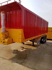 全车定制自卸平板后翻半挂车10秒报价