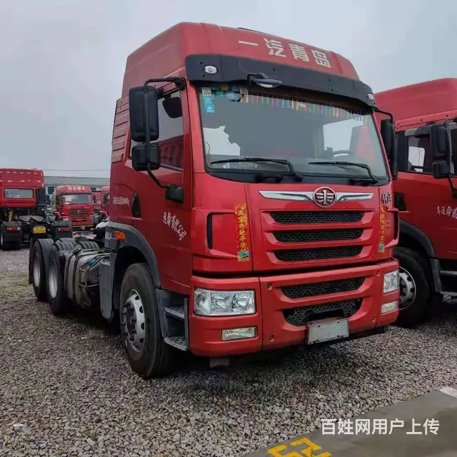 400马力二手解放悍V牵引车出售 国五潍柴双驱轻体的图片