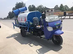 高低速五征农机三轮雾炮洒水车 厂区路面冲洗喷洒车
