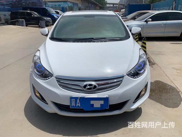 现代 伊兰特 2013款 伊兰特 朗动 1.6 手自一体 d