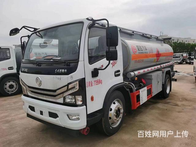 东风多利卡五吨加油车 油罐车 165马力的图片
