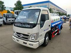 福田3方国五洒水车 3吨蓝牌洒水车厂家
